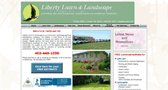 Desktop Screenshot of libertylawn.biz