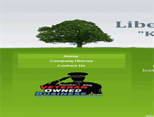 Tablet Screenshot of libertylawn.com
